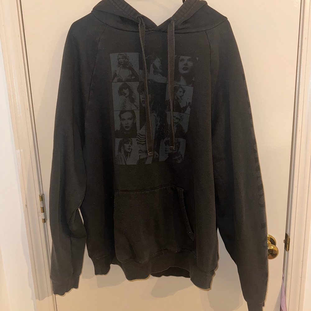 Black Taylor Swift Eras Tour Hoodie
